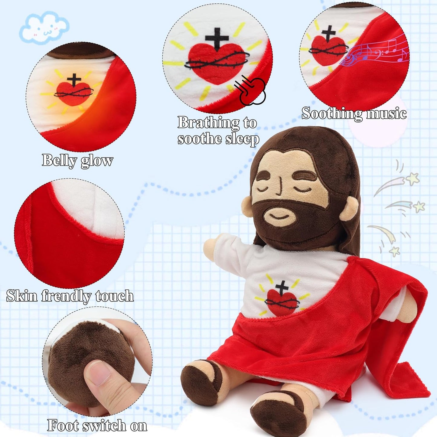 HeaHug™ Jesus Plush Toy