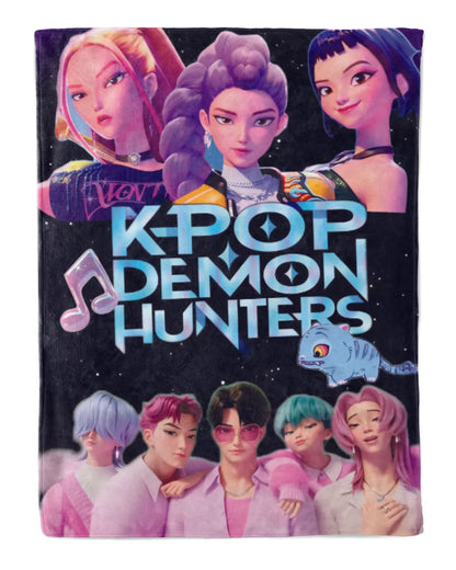 HeaHug™ K-Pop Demon Hunter Star Team Blanket