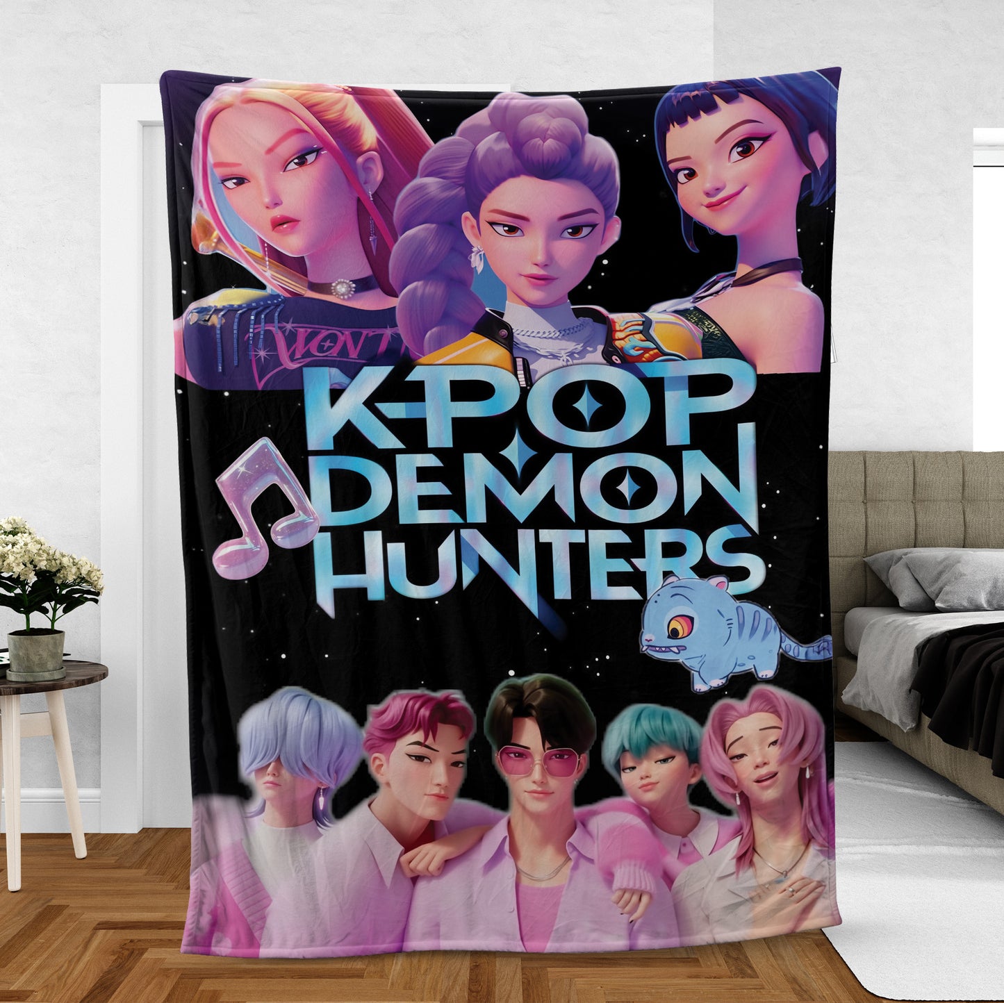 HeaHug™ K-Pop Demon Hunter Star Team Blanket