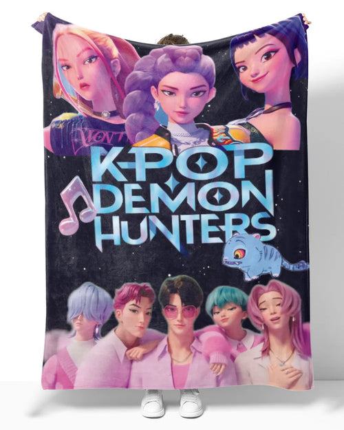 HeaHug™ K-Pop Demon Hunter Star Team Blanket