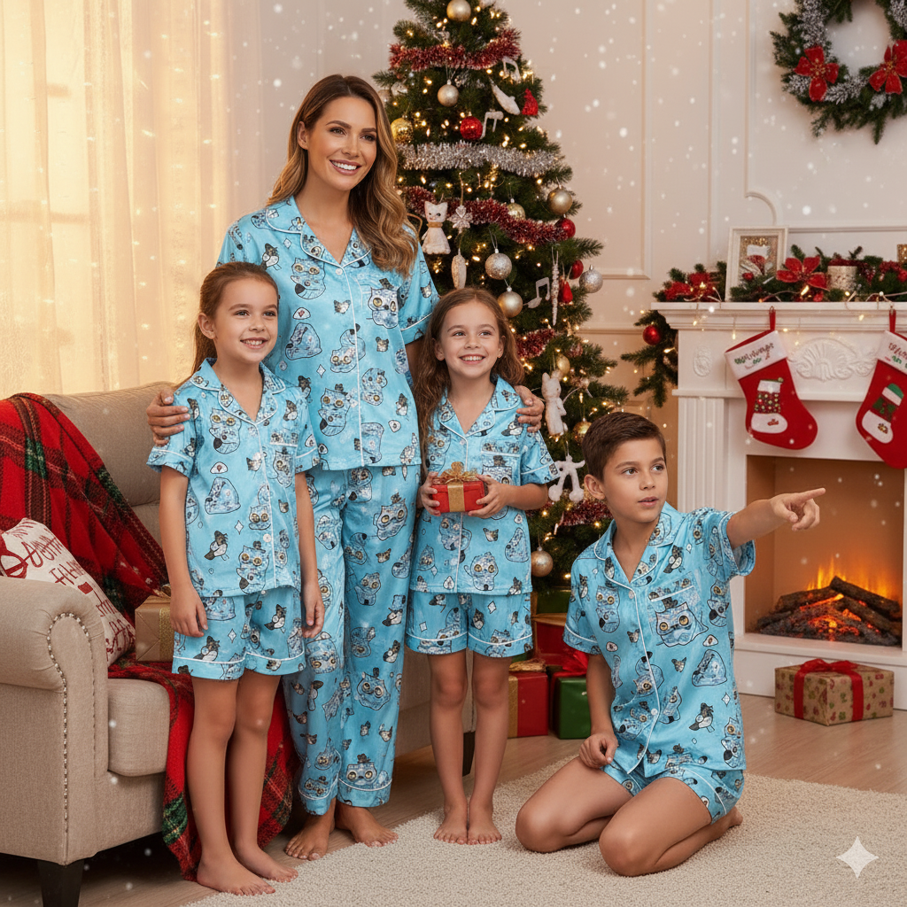 HeaHug™ Derpy Tiger Pajamas Set