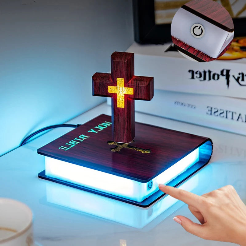 HeaHug™ Levitating Cross Lamp
