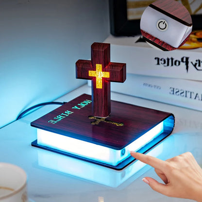 HeaHug™ Levitating Cross Lamp