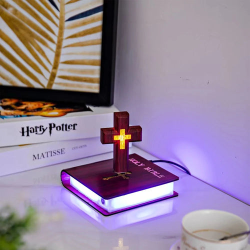 HeaHug™ Levitating Cross Lamp