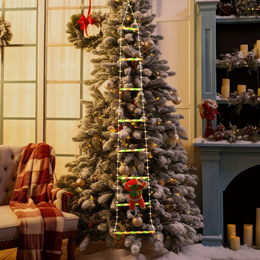 HeaHug™ Climbing Santa LED Ladder Light